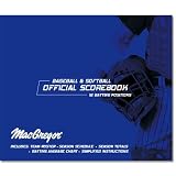MacGregor Oversized Baseball/Softball Scorebook