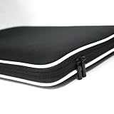 15-15.4 Premium Laptop Notebook Sleeve Soft Case with Zipper - Black