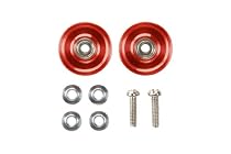 ミニ四駆限定シリーズ 13mm オールアルミベアリングローラー (レッド) 94860