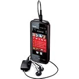 Nokia 5800 Smartphone (GPS, 3,2 MP, WLAN, MP3, Ovi Karten, KFZ-Halterung) redvon "Nokia"