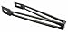 Zak Designs Black 12-Inch Large Tongs