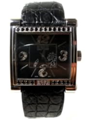 Effy Panther Daimond 0.77 Tcw. Black Dial Ladies Watch #Z00Z131D10