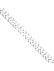 8mm, Sterling Silver, Herringbone Chain, 18 inch