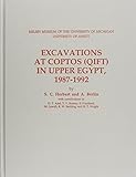 Excavations at Coptos (Qift) in Upper Egypt, 1987-1992