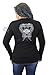 Harley-Davidson Womens Your Fantasy Foil Ink V-neck Black Long Sleeve