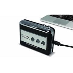Ion Audio Tape Express Kassettendeck (EZ Converter Software, USB 2.0) schwarz