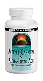 UPC 021078017981 product image for Source Naturals Acetyl L-Carnitine and Alpha Lipoic Acid, 650mg, 30 Tablets | upcitemdb.com