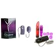 California Exotics / Swedish Erotica Berman Center Cleo Remote Control Egg-Shaped Stimulator Adult Sex Toy Kit