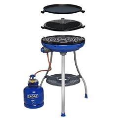 CADAC 8120 Carri Chef BBQ & Grill Combo, blau/grau