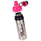 Sports MLB ASTROS 24oz Colored Stainless Steel Water Bottle/Silver/Pink For Sale Pink Stainless Steel Water Bottle