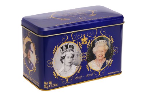 New English Teas Diamond Jubilee Teabag Tin 80 g (40 Teabags)
