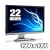 Gateway HD2201 - LCD display - TFT - 22" - widescreen - 1680 x 1050 / 76 Hz - 300 cd/m2 - 2000:1 - 5 ms - 0.282 mm - HDMI, DVI-D, VGA