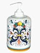 Ricco Deruta Italian Ceramic Soap/Lotion Dispenser