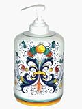 Ricco Deruta Italian Ceramic Soap/Lotion Dispenser