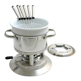 Swissmar 11-pc. 3-in-1 Arosa Fondue Set by Swissmar