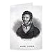 John Field (engraving) by Carl Mayer - Greeting Card (Pack of 2) - 7x5 inch - Art247 - Standard Size