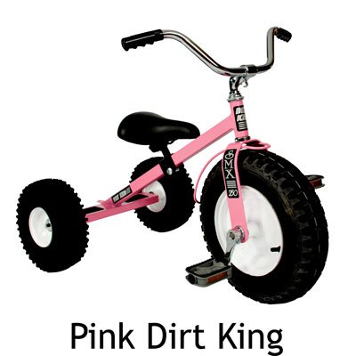 Dirt King Children's Tricycle Pink