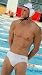 Sports : Schwimmhose Wasserball White