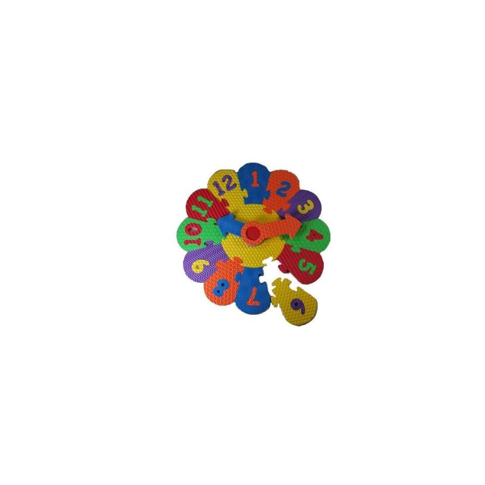 Puzzle Teppich Puzzleteppich Spielteppich Puzzlematte Uhr