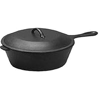 Universal Housewares Pre-Seasoned Cast Iron Chicken Fryer