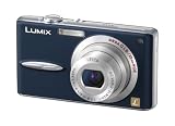 Panasonic DMC-FX30 EG-A Digitalkamera (7 Megapixel, 3,6-fach opt. Zoom, 2,5" Display, Bildstabilisator) in nachtblau - 