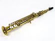 Brass Soprano Saxophone with Case