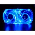 XBOX 360 BLUE LED LIGHT WHISPER FAN 58% LESS HOT AIR!!!
