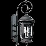 IMAGE OF Quorum 4 Light Brown Outdoor Wall Lanterns 7181-4-95