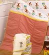 Curious George Crib Quilted Comforter