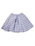 Mulberribush - Girls Flannel Skort, Lavendar, Ivory