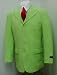 Brand New Men's Four Button Single Breasted Kelly Green Business Dress Suit