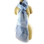 Scarf for women "Scarlett" blue.