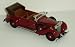 Franklin Mint Die Cast 1939 Mercedes Benz 770K Grosser Burgundy 1:43 scale rel-1991