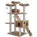 Go Pet Club Cat Tree, 50W x 26L x 72H, Beige