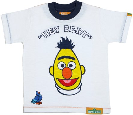 Childrens Toyshop   : Bert and Ernie 'Hey' T-Shirt