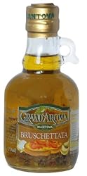 Grand'Aroma Bruschettata Flavored Extra Virgin Olive Oil 8.5 Oz