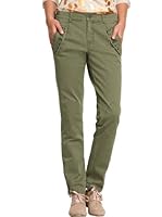 Comma - Pantalón para mujer, talla 40, color aceituna (olive) 7862