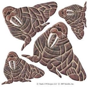 Walrus Accents DesignStix Peel and Stick Décor - 2 Units
