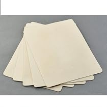 5x LARGE SHEETS OF TATTOO PRACTICE SKIN 8 X 12 INCHES