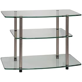 Convenience Concepts Go-Accsense Glass TV Stand by Convenience Concepts, Inc.