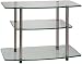 Convenience Concepts 157004 Go-Accsense Glass TV Stand for Flat Panel TV's up to 32-Inch or 80-Pounds