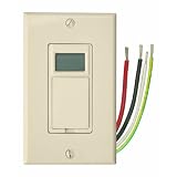 Woods 59028 Programmable Timer Switch, Light Almond