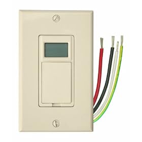 Woods 59028 Programmable Timer Switch, Light Almond