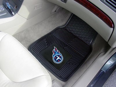 TENNESSEE TITANS OFFICIAL VINYL CAR FLOOR MATS (2)