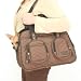 Snoozer Deluxe Pet Tote Bag, Brown