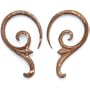 Pair of Coconut Shell Tiger Lilys: 10g