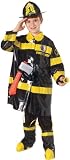 Child's Firefighter Costume Size Large 12-14