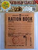 from My Clever Kids Ration Book Replica - World War 2