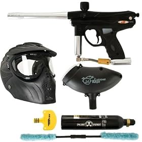 Piranha GTI Paintball Player Package - Black Piranha GTI Paintball Player Package - Black