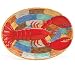 Nantucket Lobster Serving Platter for Beach, Nautical and Dining Decor Designed by Artist Paul Brent